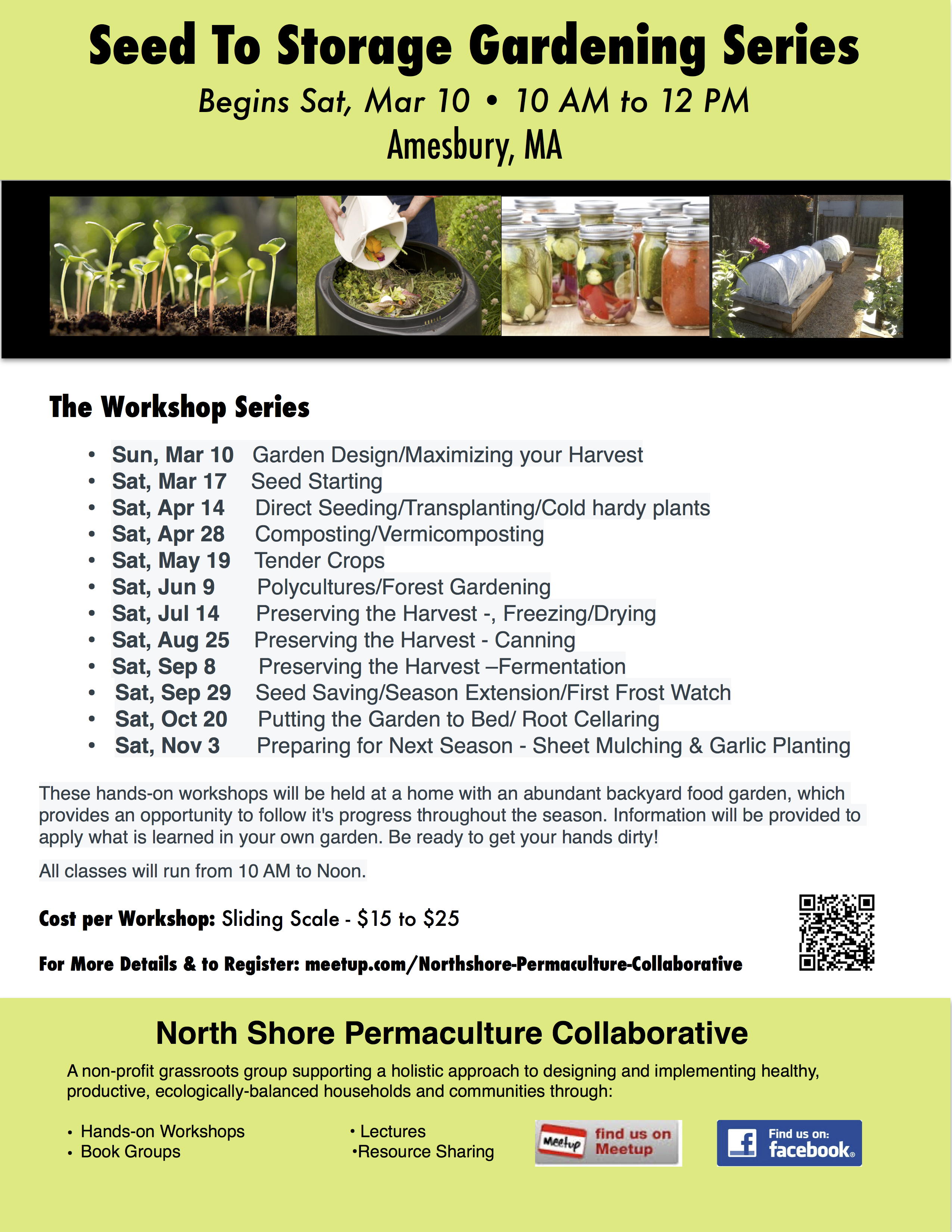 NSPC - Seed to Storage Gardening Series