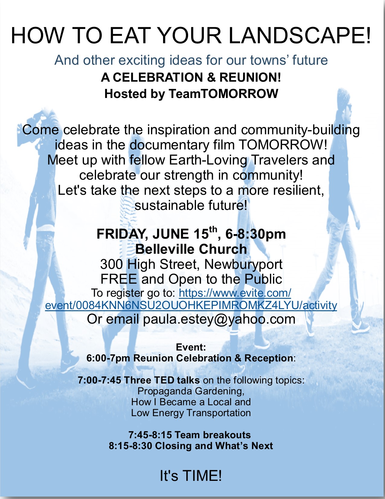 HOW TO EAT YOUR LANDSCAPE FLYER